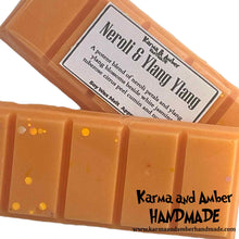 NEW-Neroli & Ylang Ylang-- Snap Bar Wax Melts, Highly Scented, Soy Wax