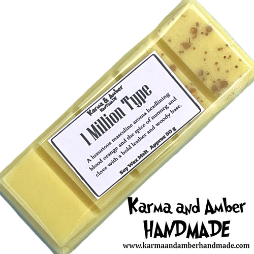 1 MILLION TYPE  Soy Wax Melt Bar