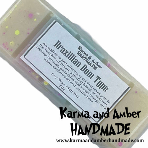 BRAZILLIAN BUM BUM TYPE Soy Wax Melt Bar