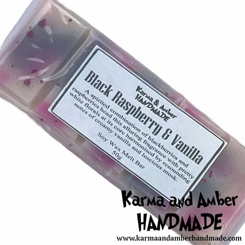 BLACK RASPBERRY & VANILLA Soy Wax Melt Bar