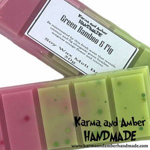 GREEN BAMBOO & FIG Soy Wax Melt Bar