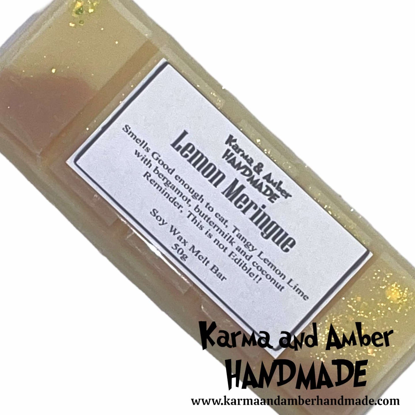 LEMON MERINGUE Soy Wax Melt Bar