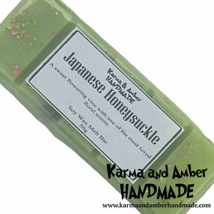 JAPANESE HONEYSUCKLE Soy Wax Melt Bar