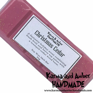 CHRISTMAS CEDAR Soy Wax Melt Bar