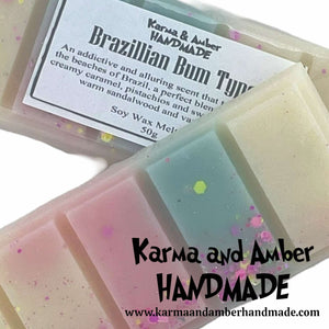 BRAZILLIAN BUM BUM TYPE Soy Wax Melt Bar