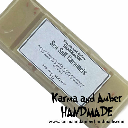 SEA SALT CARAMELS Soy Wax Melt Bar