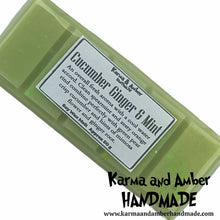 Cucumber Ginger & Mint Soy Wax Melt Bar