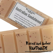 Australian Sandalwood Soy Wax Melt Bar