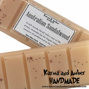 Australian Sandalwood Soy Wax Melt Bar