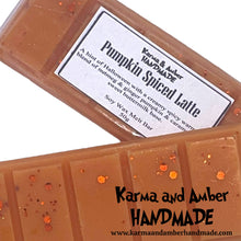 PUMPKIN SPICED LATTE Soy Wax Melt Bar