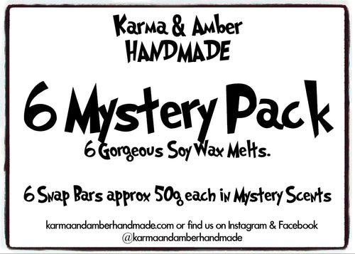 Mystery Melt pack  (6) Random Mix of 6 Snap Bars Bundle