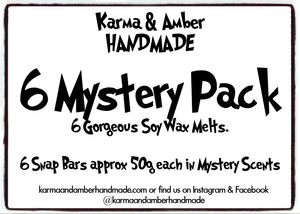 Mystery Melt pack  (6) Random Mix of 6 Snap Bars Bundle