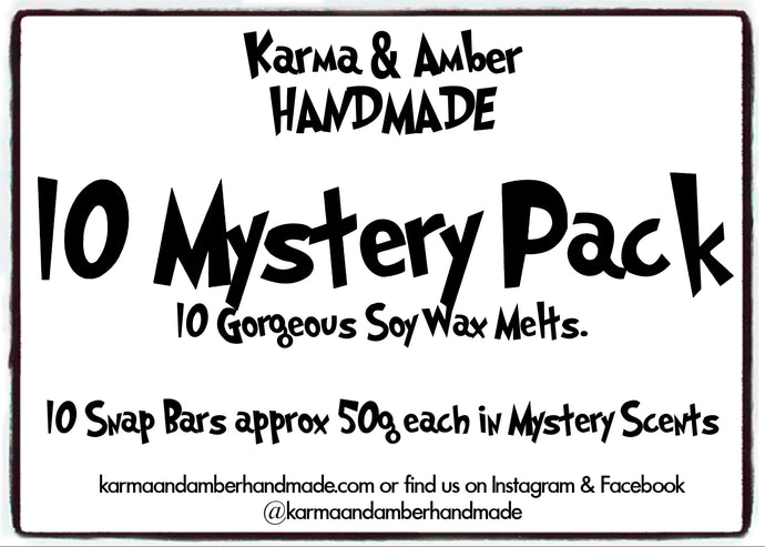 Mystery Melt pack  (10) Random Mix of 10 Snap Bars Bundle