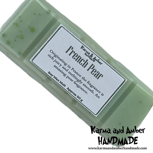 French Pear Soy Wax Melt Bar