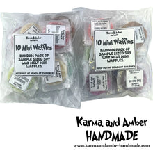 10x Mini Wax Melt Samples, highly scented,